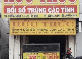 Đổi Số Trúng - Vé Số Hữu Thức - CN 14: 568 Trường Chinh , P.13, Q.Tân Bình